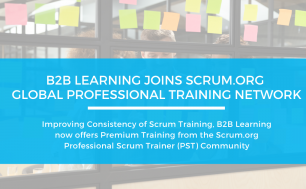 B2B Learning Joins Scrum.org Global Professional Training Network